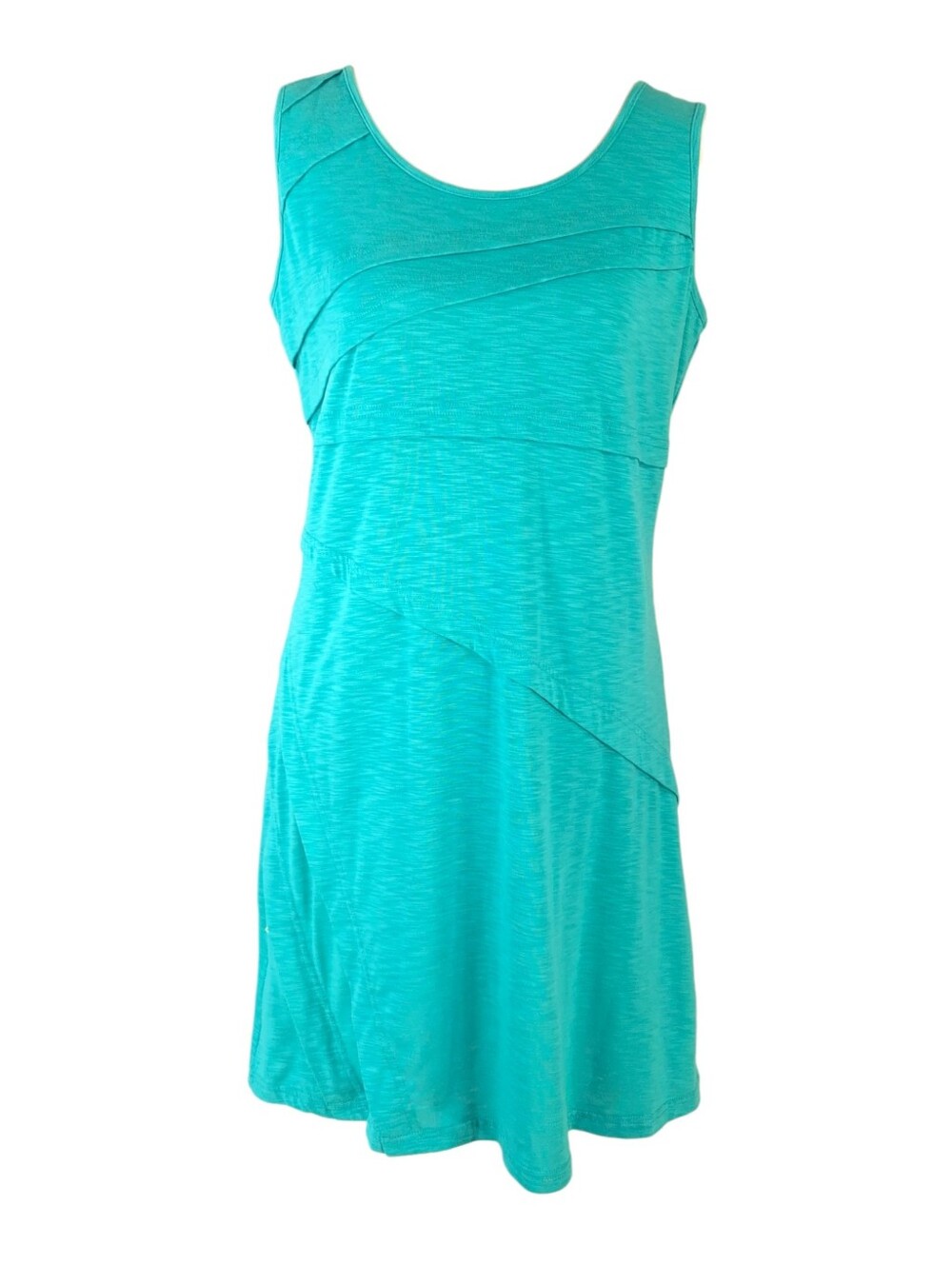 Title Nine Women's Matahari Tank Dress Hidden Pocket Turquoise Green - Sz Medium